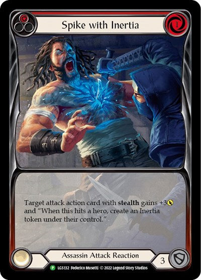 LGS Spike with Inertia - LGS132 Rainbow Foil