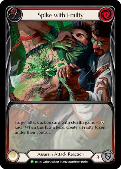 LGS Spike with Frailty - LGS131 Rainbow Foil