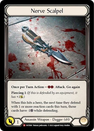 OUT Nerve Scalpel (OUT006) Cold Foil