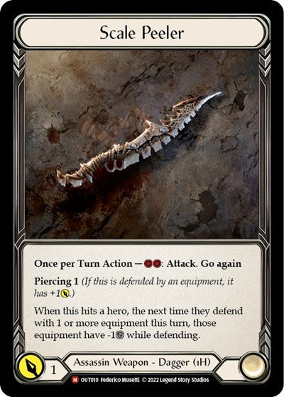 OUT Scale Peeler (OUT010) Cold Foil