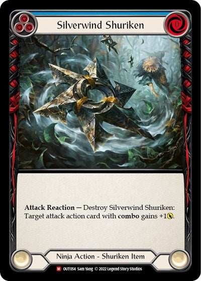 OUT Silverwind Shuriken Rainbow Foil