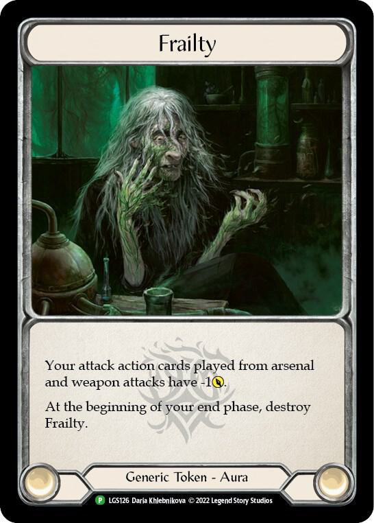 Bloodrot Pox // Frailty - LGS125 (Back)