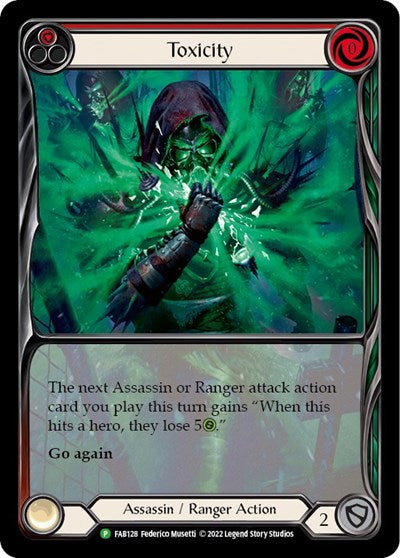 FAB Toxicity (Red) - FAB128 Rainbow Foil