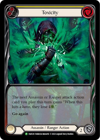 FAB Toxicity (Yellow) - FAB129 Rainbow Foil