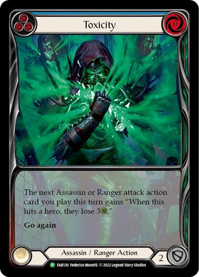 FAB Toxicity (Blue) - FAB130 Rainbow Foil
