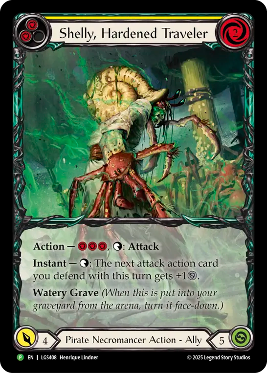 LGS Shelly Hardened Traveler (LGS408) Rainbow Foil