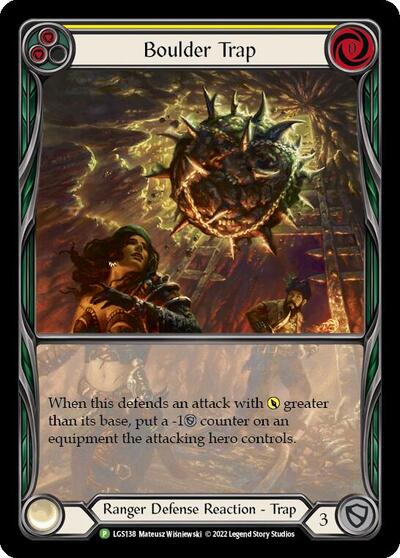 LGS Boulder Trap - LGS138 Rainbow Foil