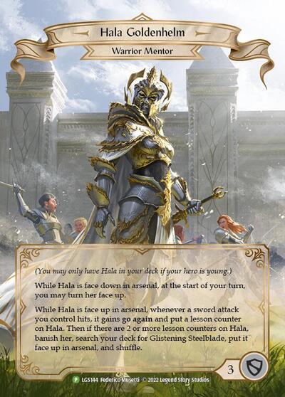 LGS Hala Goldenhelm - LGS144 Rainbow Foil