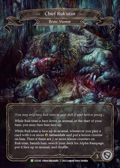 LGS Chief Ruk'utan - LGS145 Rainbow Foil