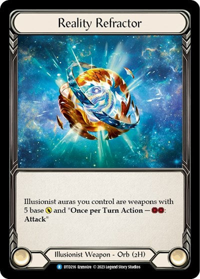 DTD Reality Refractor Cold Foil