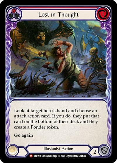 DTD Lost in Thought Rainbow Foil