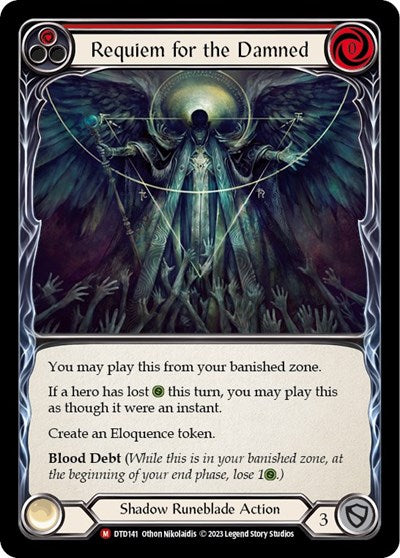 DTD Requiem for the Damned Rainbow Foil