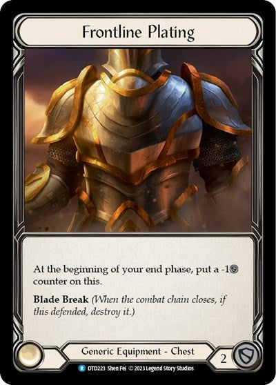 DTD Frontline Plating Cold Foil