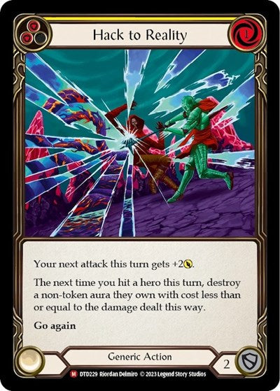 DTD Hack to Reality Rainbow Foil