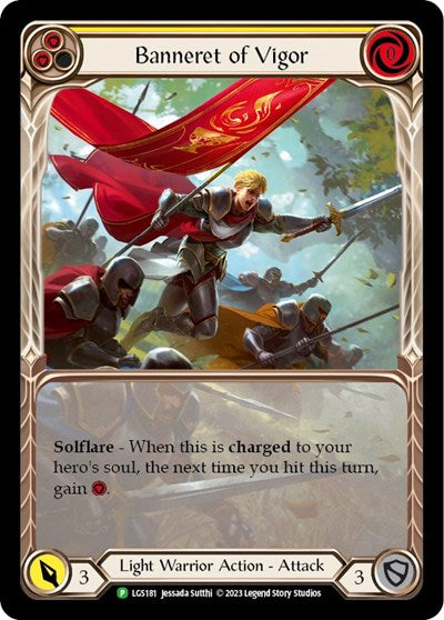 LGS Banneret of Vigor - LGS181 Rainbow Foil