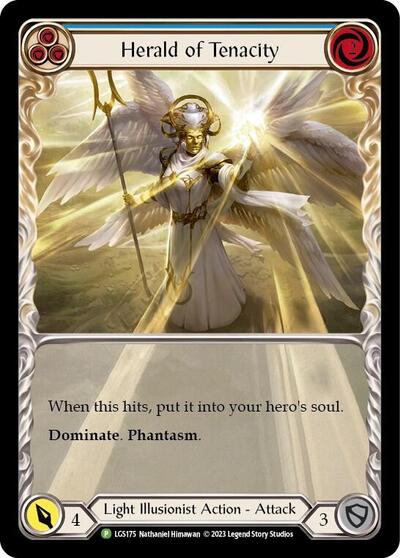 LGS Herald of Tenacity (Blue) - LGS175 Rainbow Foil