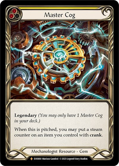 EVO Master Cog Rainbow Foil
