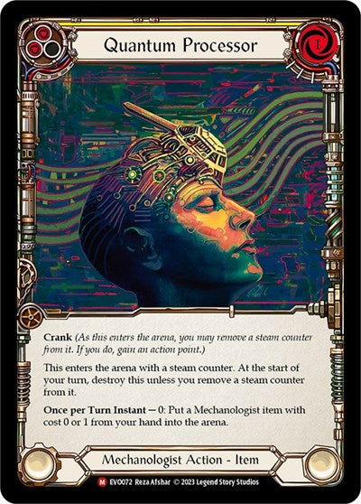 EVO Quantum Processor Rainbow Foil