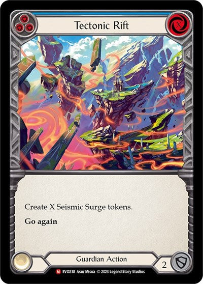 EVO Tectonic Rift Rainbow Foil