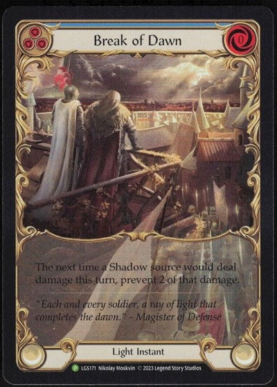 LGS Break of Dawn (Blue) - LGS171 Rainbow Foil
