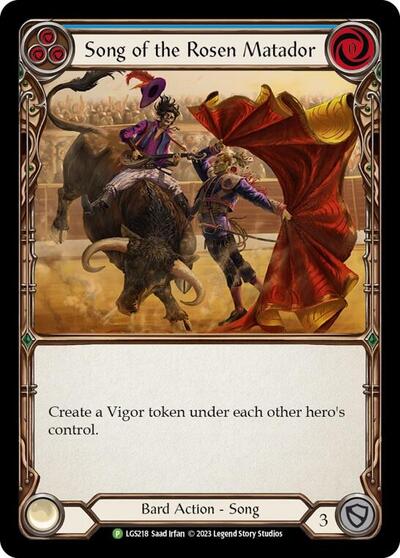 LGS Song of the Rosen Matador - LGS218 Rainbow Foil