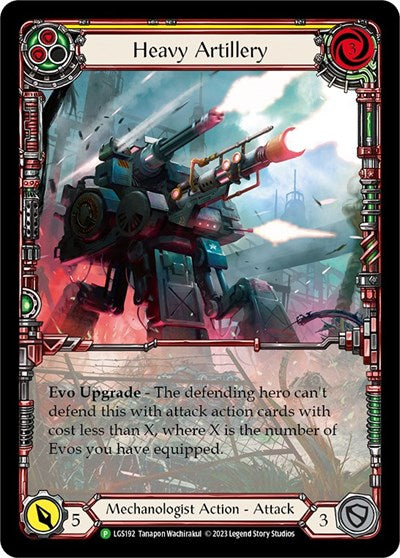 LGS Heavy Artillery (Yellow) - LGS192 Rainbow Foil