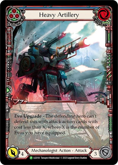 LGS Heavy Artillery (Blue) - LGS193 Rainbow Foil