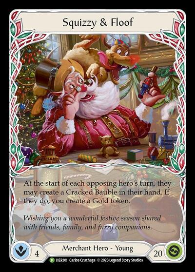 HER Squizzy & Floof - HER101 Rainbow Foil