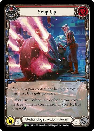 LGS Soup Up (Red) - LGS195 Rainbow Foil