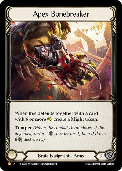 HVY Apex Bonebreaker Rainbow Foil