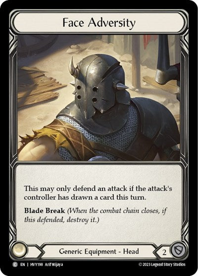 HVY Face Adversity Cold Foil