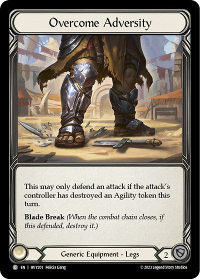 HVY Overcome Adversity Cold Foil