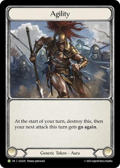 LGS Agility // Gold - LGS229 Rainbow Foil