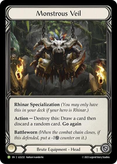LGS Monstrous Veil - LGS232 Rainbow Foil