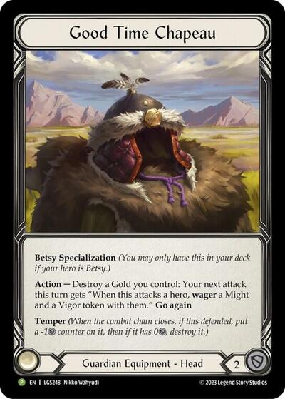 LGS Good Time Chapeau - LGS248 Cold Foil