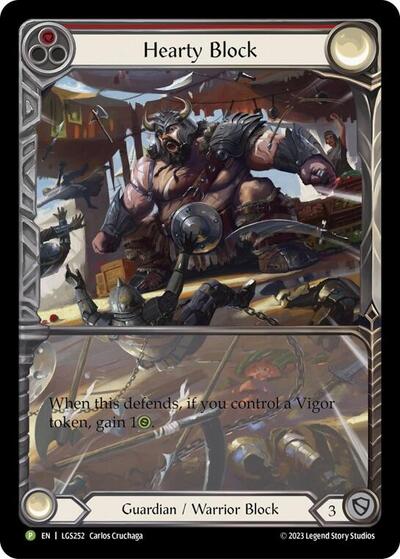 LGS Hearty Block - LGS252 Rainbow Foil