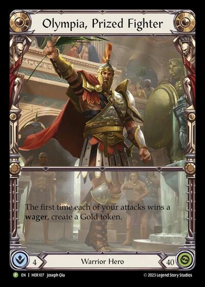 HER Olympia Prized Fighter - HER107 Rainbow Foil