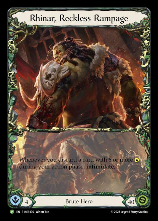 Rhinar, Reckless Rampage - HER105