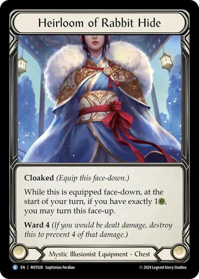 MST Heirloom of Rabbit Hide Cold Foil