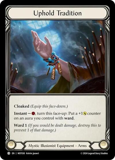 MST Uphold Tradition Cold Foil
