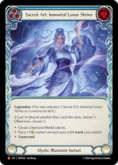 MST Sacred Art: Immortal Lunar Shrine // Inner Chi