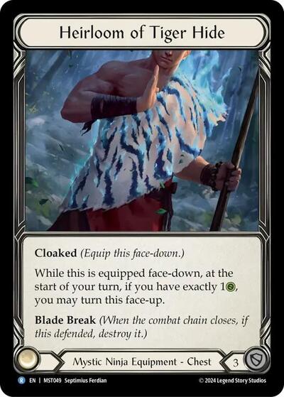 MST Heirloom of Tiger Hide Cold Foil