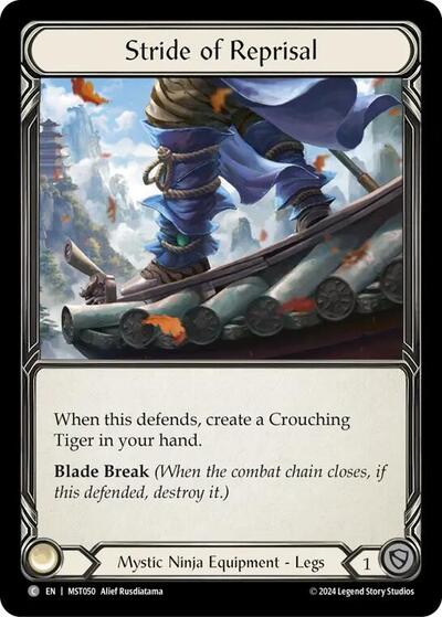 MST Stride of Reprisal Cold Foil