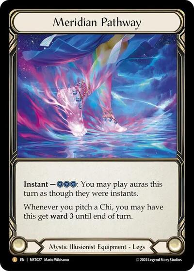 MST Meridian Pathway Rainbow Foil