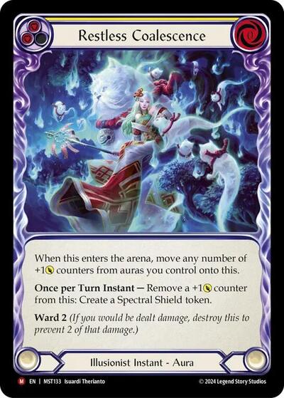 MST Restless Coalescence Rainbow Foil