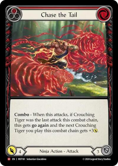 MST Chase the Tail Rainbow Foil
