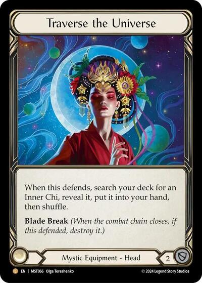 MST Traverse the Universe Rainbow Foil