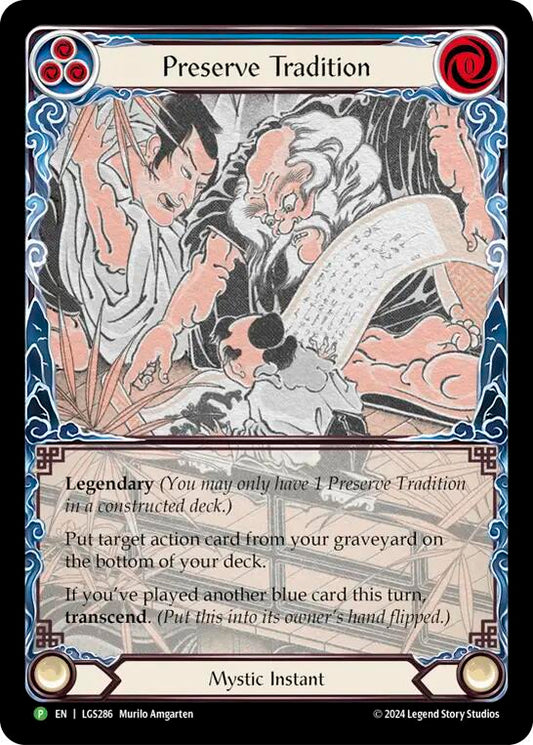 Preserve Tradition // Inner Chi - LGS286