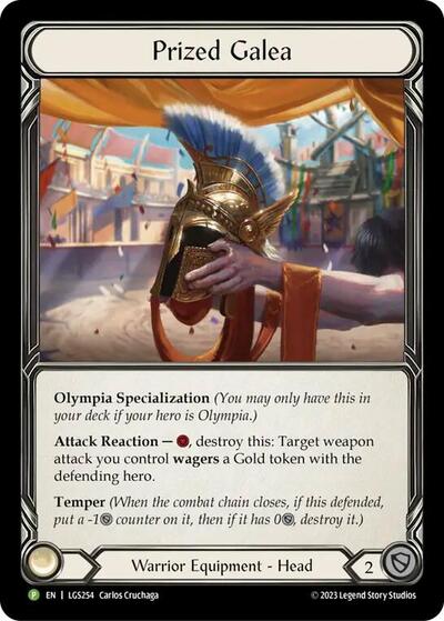LGS Prized Galea - LGS254 Cold Foil