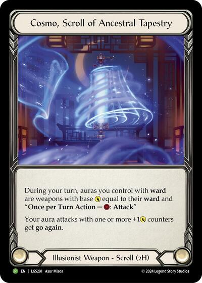 LGS Cosmo Scroll of Ancestral Tapestry - LGS291 Rainbow Foil